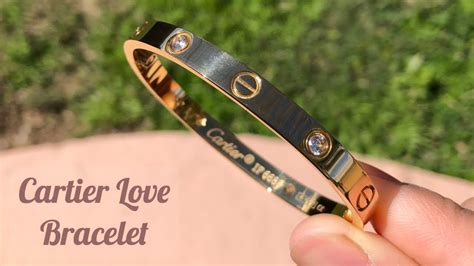 cartier inspired love bracelet replica|cartier love bracelet real.